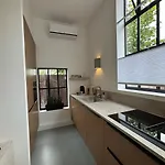 Het Klaslokaal In De Oude School Met Tuin *